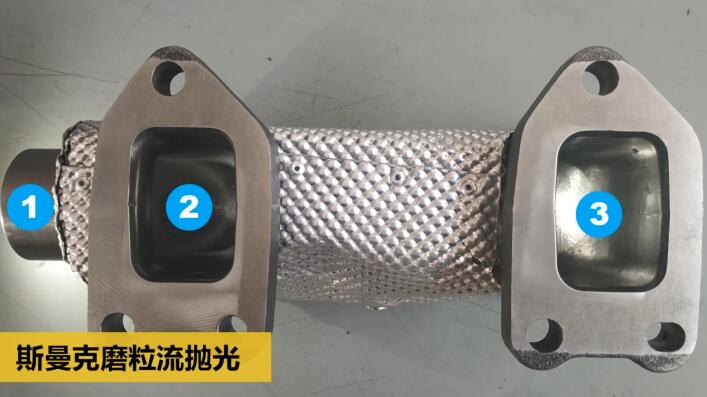 大型鑄件內(nèi)型腔拋光:磨粒流設(shè)備拋光后內(nèi)型腔光潔度顯著提高