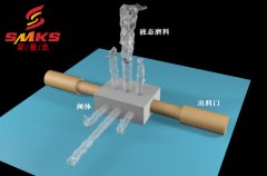 ABS閥體去毛刺，相交孔去毛刺前后對比！